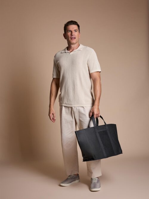 Bolsa Ilha Grande Preta Lisa