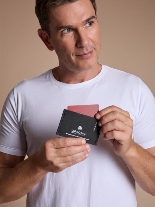 Porta Cartões Preto ou Branco